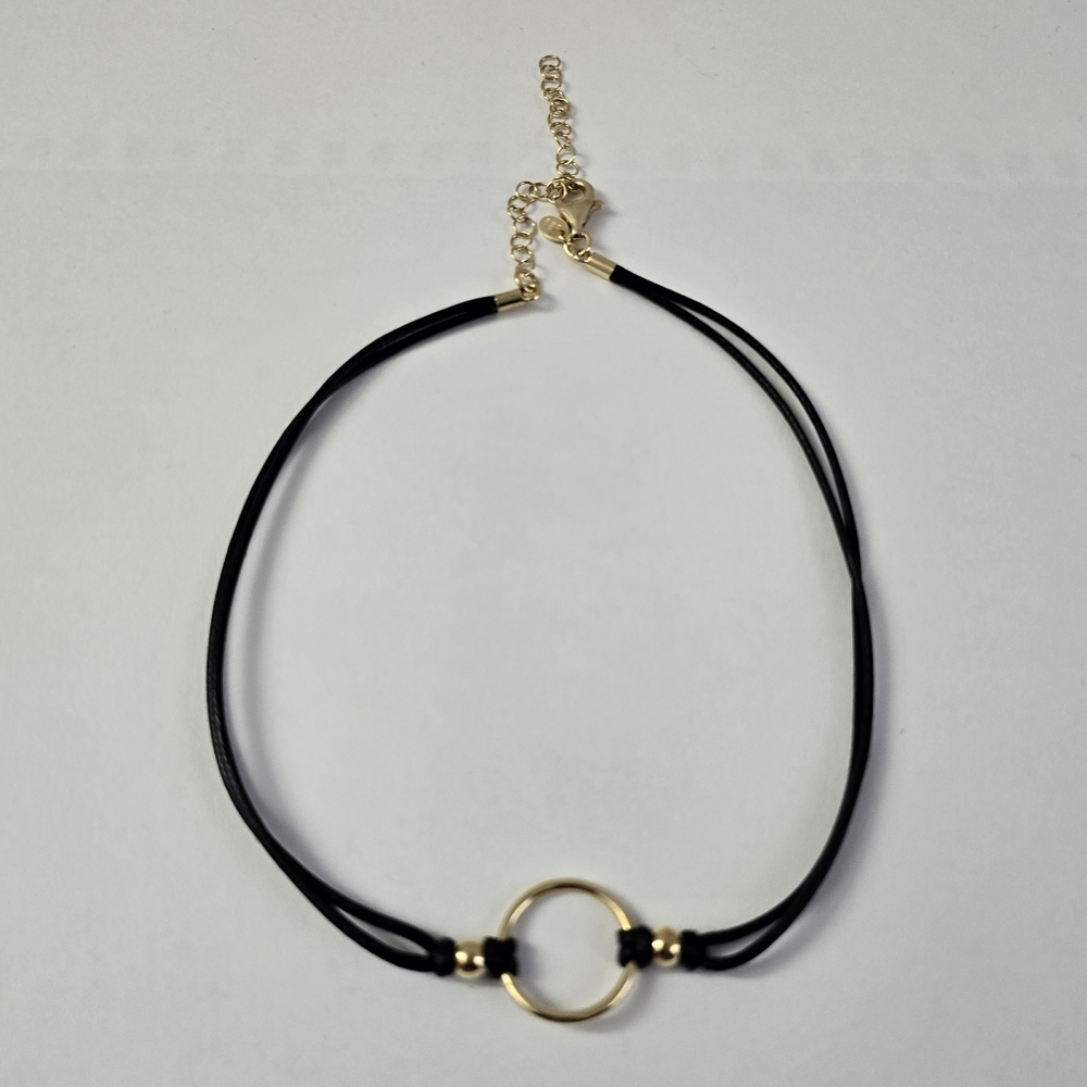 Sterling Silver 925 Circle Necklace